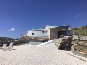 Romantic Boatshack for 2 with Aegean Sea Views, Paros, Cyclades, Greece